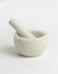 Marble Mortar & Pestle
