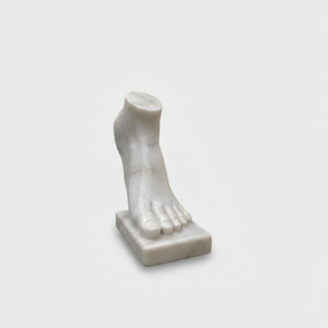 Subyaas Roman-Inspired Marble Foot Statue | Luxury Museum-Style Classical Home Décor